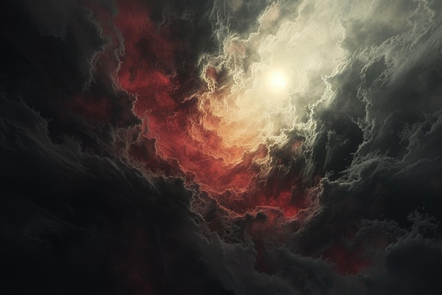 Free ai generated clouds sky illustration