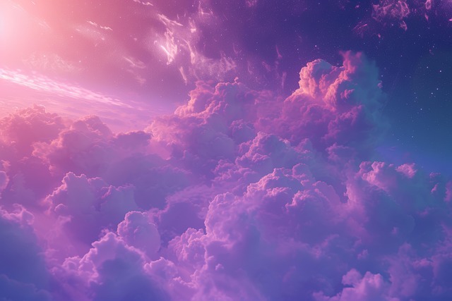 Free ai generated clouds sky illustration