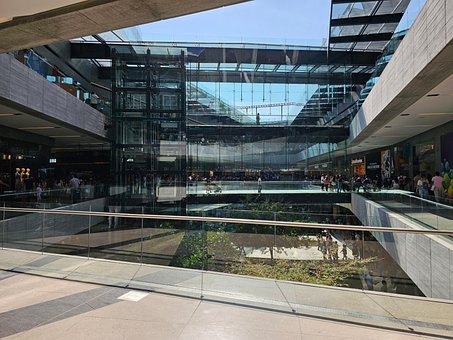Einkaufen, Die Architektur, Stadt
