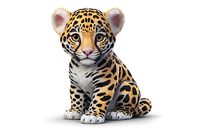 Free ai generated jaguar animal illustration