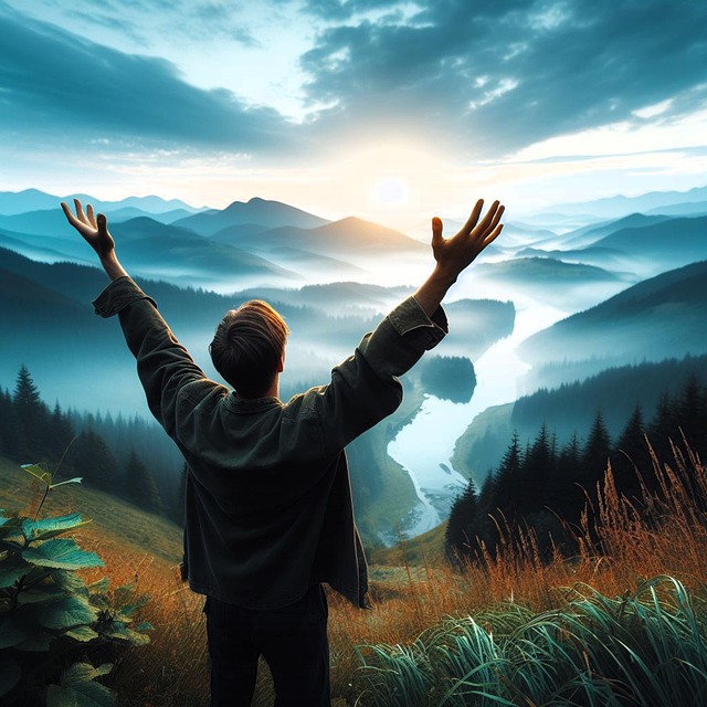 Praise Picture Example Download Ai Generated, Worship, Praise. Royalty-Free Stock Illustration ...