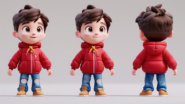 Free Ai Generated Kid illustration and picture