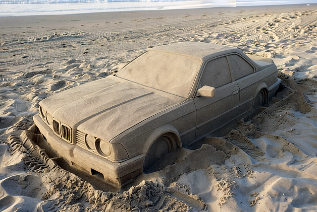 Free ai generated car nature illustration