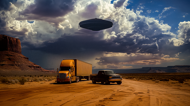 Free ufo alien spaceship illustration