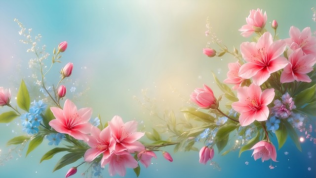 Download free HD stock image of Ai Generated Blossom Free ai generated blossom flower illustration
