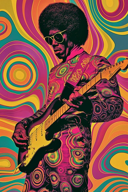 Free ai generated man retro illustration