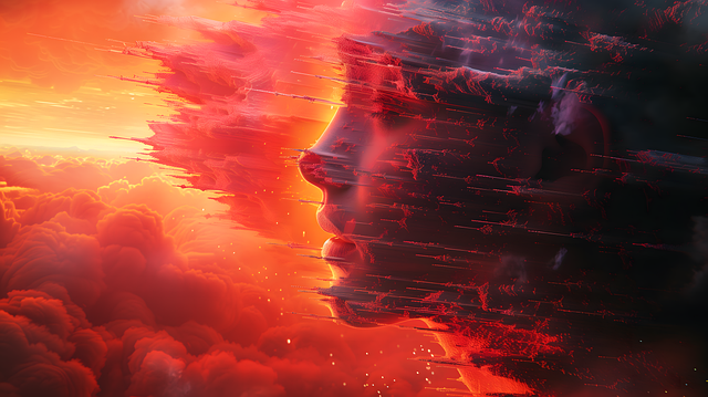 Free ai generated abstract art illustration