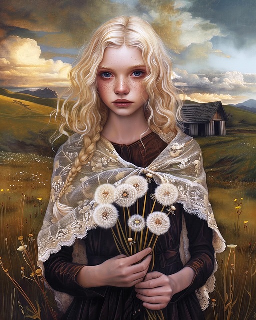 Ai Generiert, Natur, Frau, Landschaft