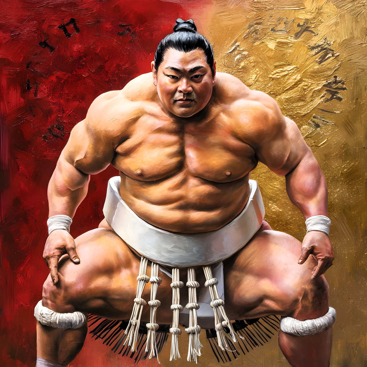 Sumo Portrait Download Piece, Image, Portrait. Royalty-Free Stock Illustration Image ...