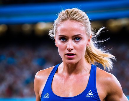 Ai Generiert, Frau, Athlet, Olympia