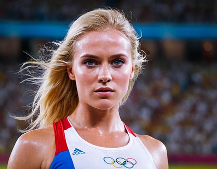Ai Generiert, Frau, Athlet, Olympia