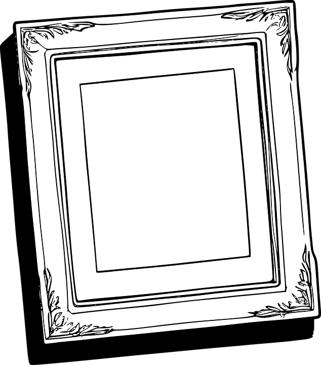 Large Picture Frame Border Download Picture Frame, Frame, Border. Royalty-Free Vector Graphic ...