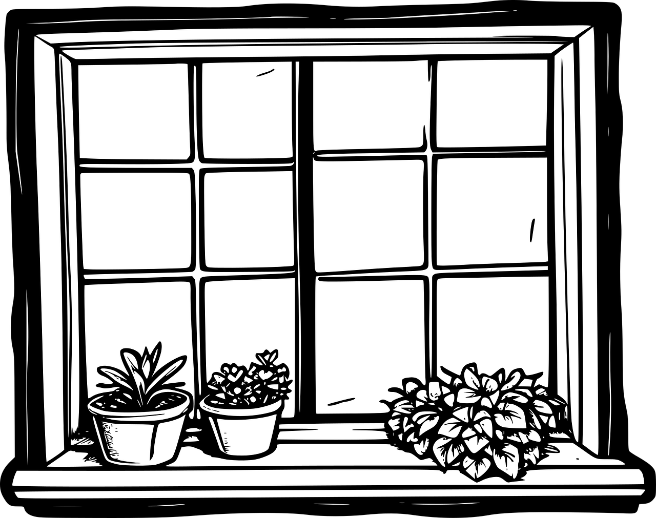 Download Home Window Window Home Design Royalty Free Vector Graphic 