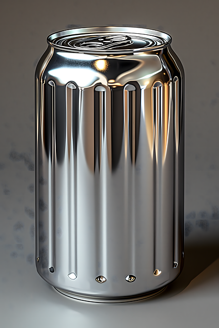 Free ai generated can soft drink illustration