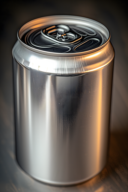Free ai generated can soft drink illustration