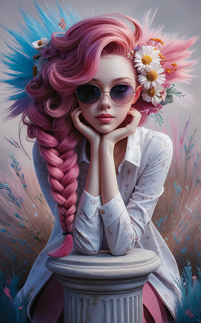 Free Ai Generated Woman illustration and picture