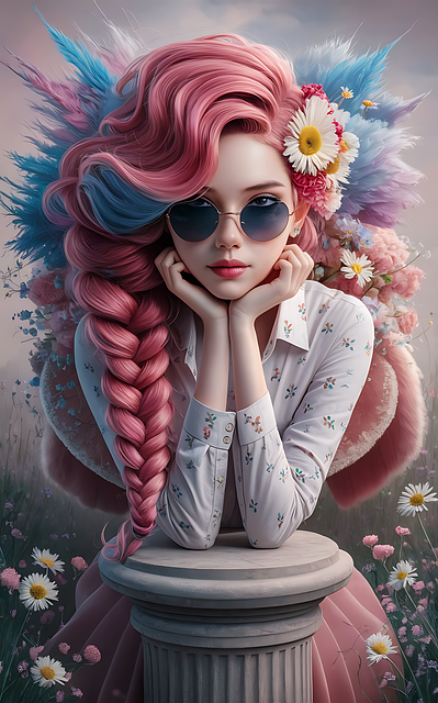 Free Ai Generated Woman illustration and picture