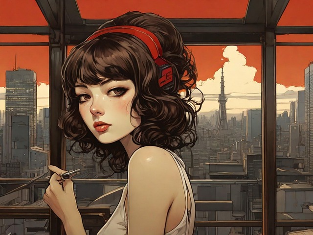 Free Ai Generated Girl illustration and picture