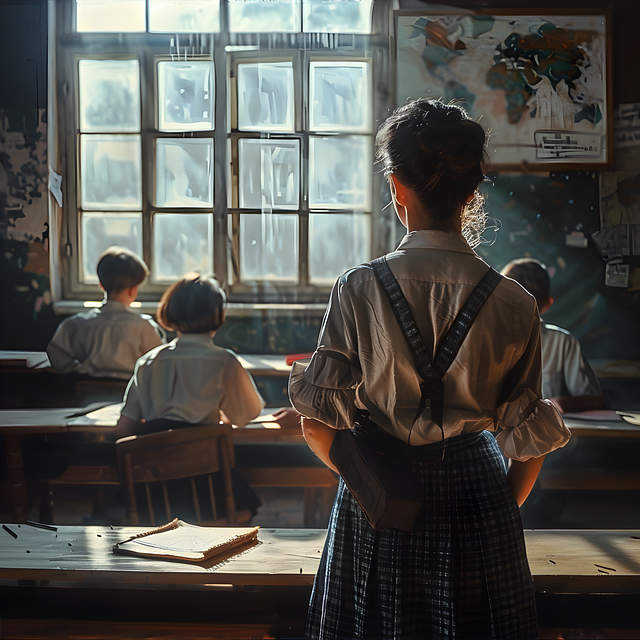 Free school education children illustration