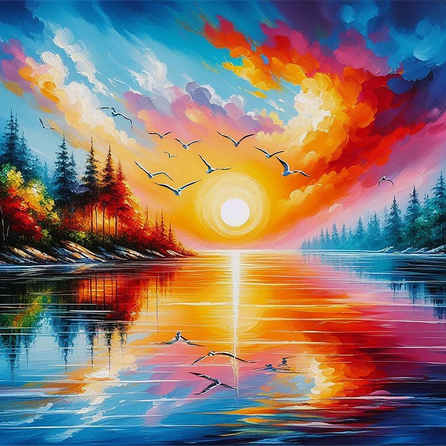 Free acrylic painting paint illustration
