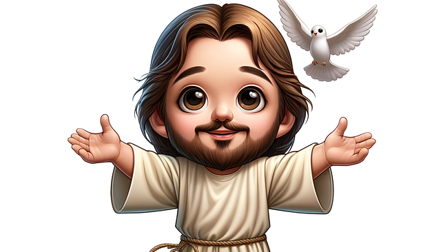Free ai generated jesus christ illustration