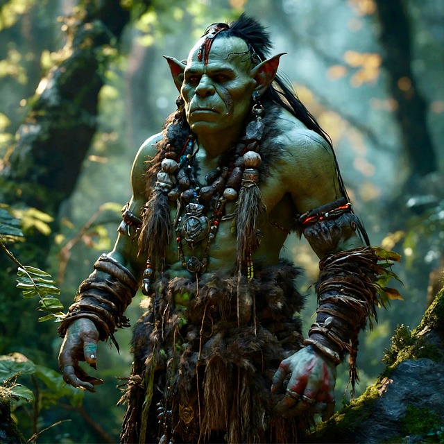Download free HD stock image of Ai Generated Nature Free ai generated nature orc illustration