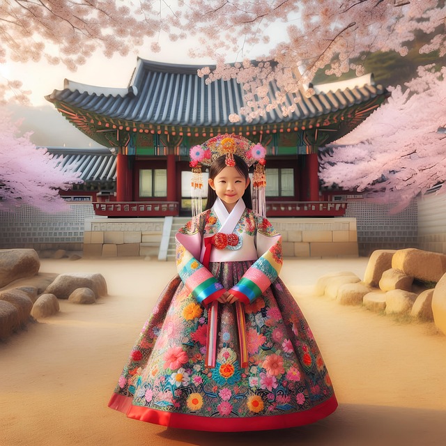 Hanbok, Schattig, Republiek Korea