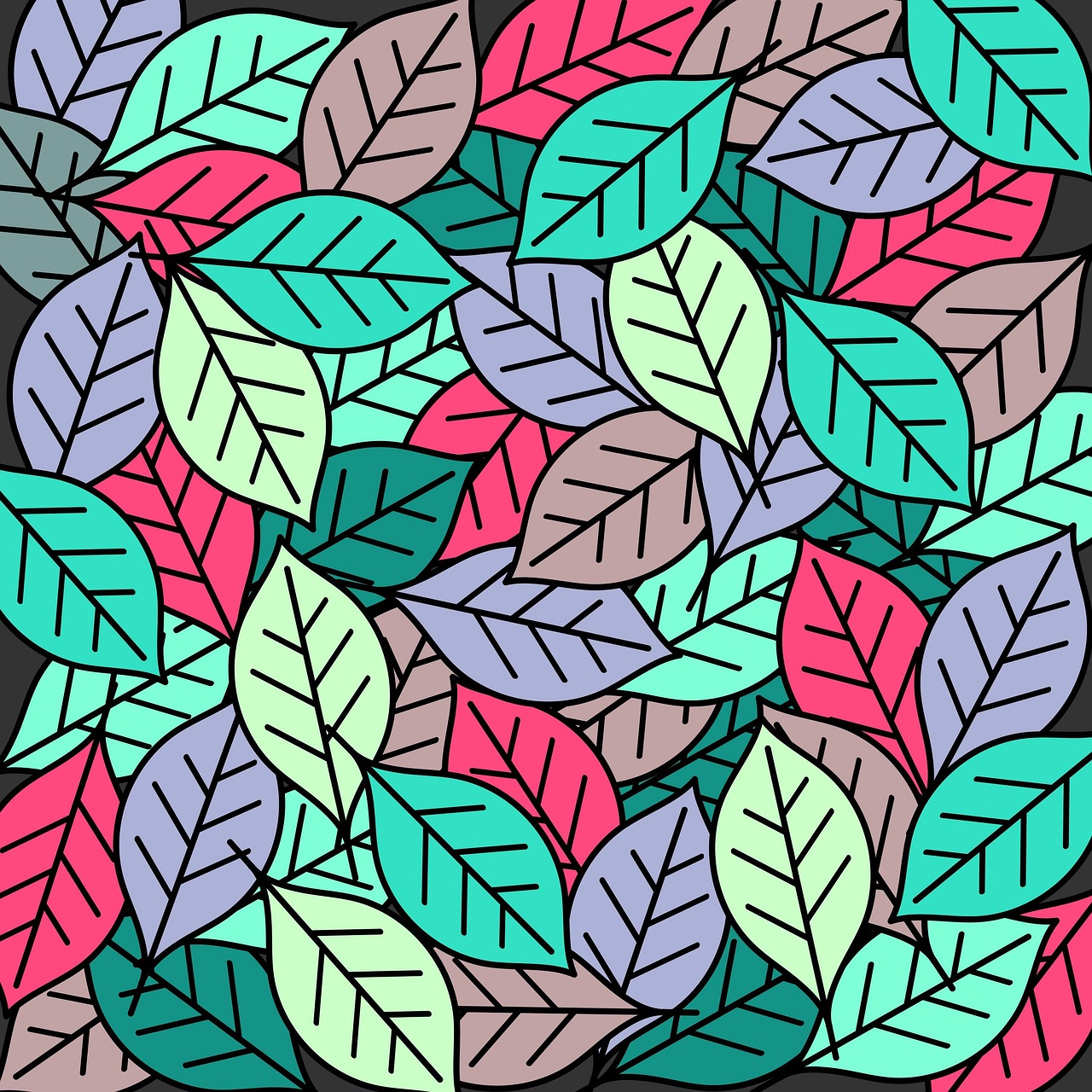 download-pattern-leaves-background-royalty-free-stock-illustration