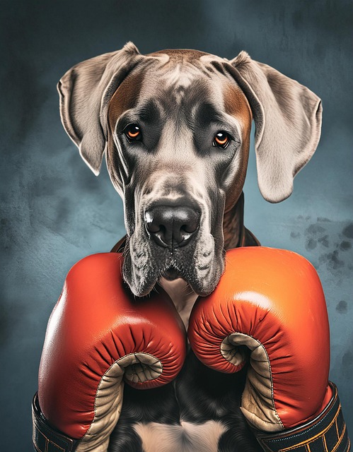 Free ai generated dog nature illustration