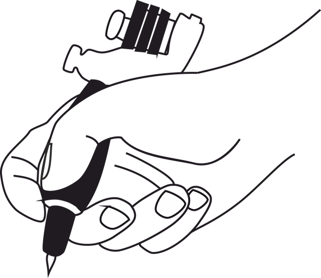 Free tattoo tattoo artist hand vector