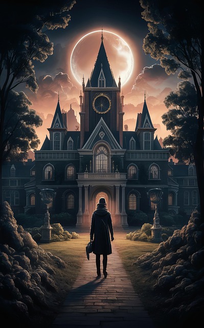 Free road building modern illustration