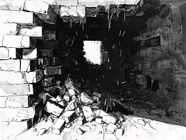 Free ai generated brick wall illustration