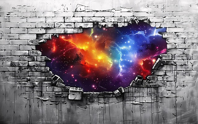 Free ai generated portal cosmic illustration