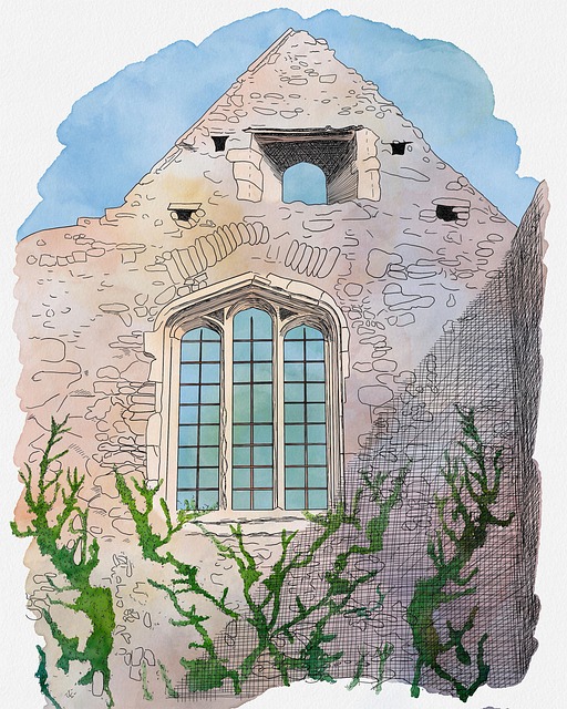 Free godstow abbey abbey godstow nunnery illustration