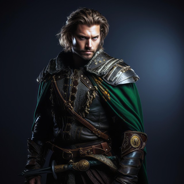 Free warrior fantasy epic illustration