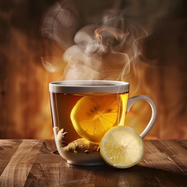 Free tea drink bitter illustration