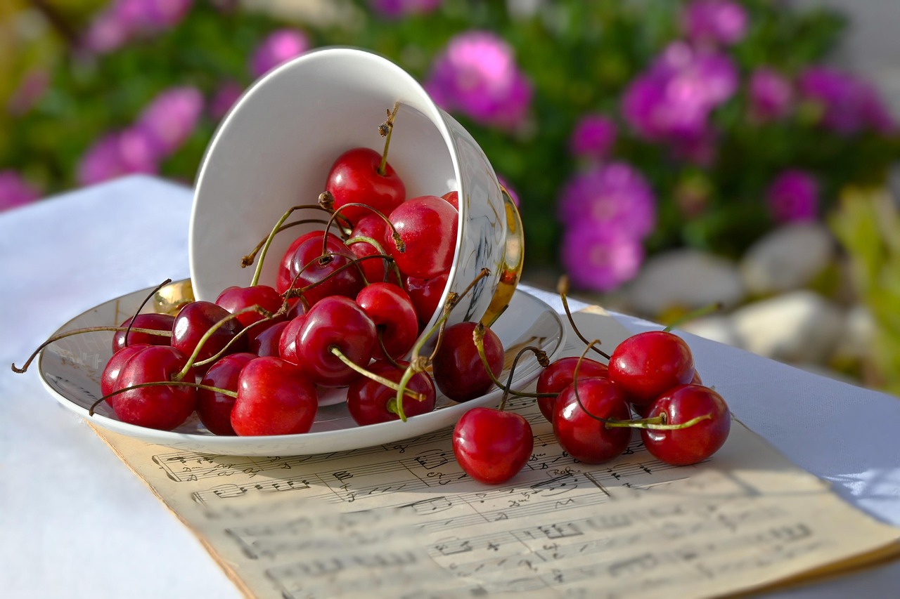 Cherries - free online jigsaw puzzle photo