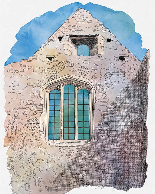 Free godstow abbey abbey godstow nunnery illustration