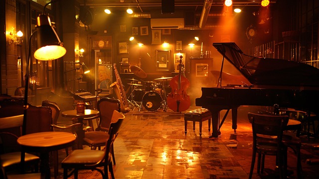 Jazzklub, Live Musik, Musiksted
