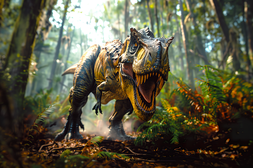 Free Ai Generated Dinosaur illustration and picture