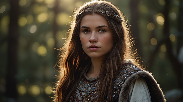 Free Portrait Keywords Nordic Warrior illustration and picture