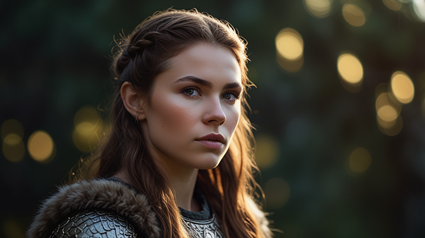 Free Portrait Keywords Nordic Warrior illustration and picture