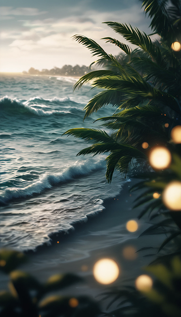 Free goa maldives sea illustration