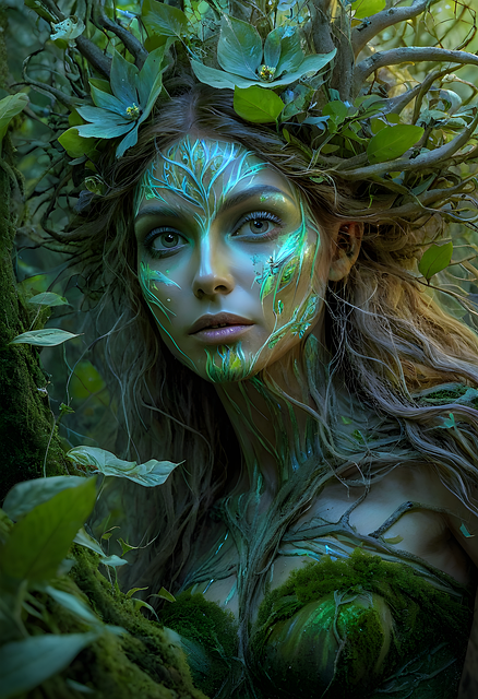 Free roots woman female illustration