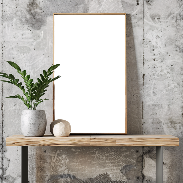 Free ai generated minimalist frame illustration