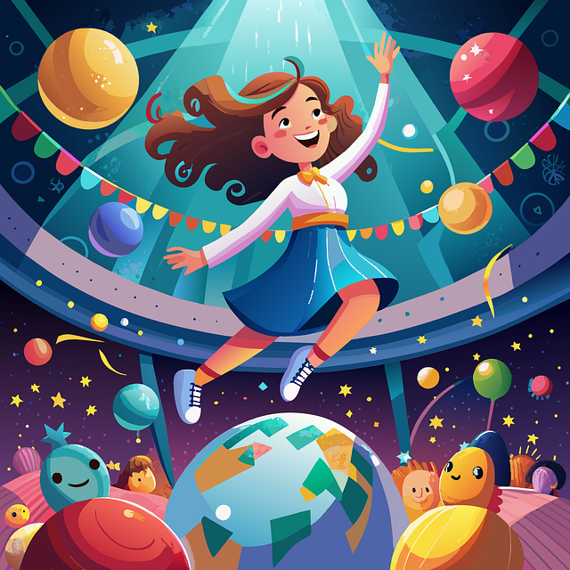Free ai generated teen park vector