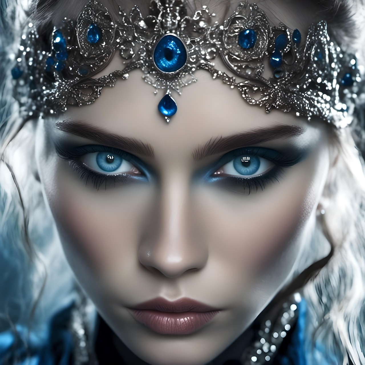 download-woman-beauty-blue-royalty-free-stock-illustration-image
