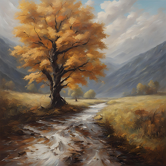 Free Landscape Tree illustration and picture