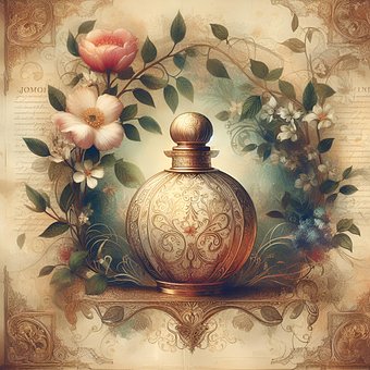 Ai Genereret, Parfume, Flaske, Duft