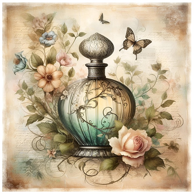 Download free HD stock image of Perfume Bottle Free perfume bottle fragrance illustration